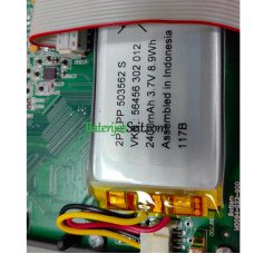 Rezerves akumulators priekš THORLABS 2P/LP503562S PM100D