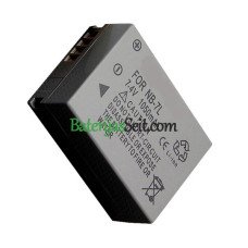 Rezerves akumulators Canon 1050mAh G12 G11 SX30IS NB7L PowerShot NB7LH G10