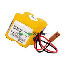 Rezerves akumulators Fanuc ConNector Brown A98L-0031-0025 6V A06B-6114-K504