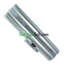 Rezerves akumulators priekš Sony Vaio VGN-Z37GD/X VGN-Z37GD Sudraba Rezerves akumulators priekš Sony Vaio VGN-Z37GD/X VGN-Z37GD Sudraba